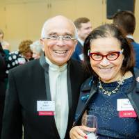 Jeff and Peg Padnos at the reception